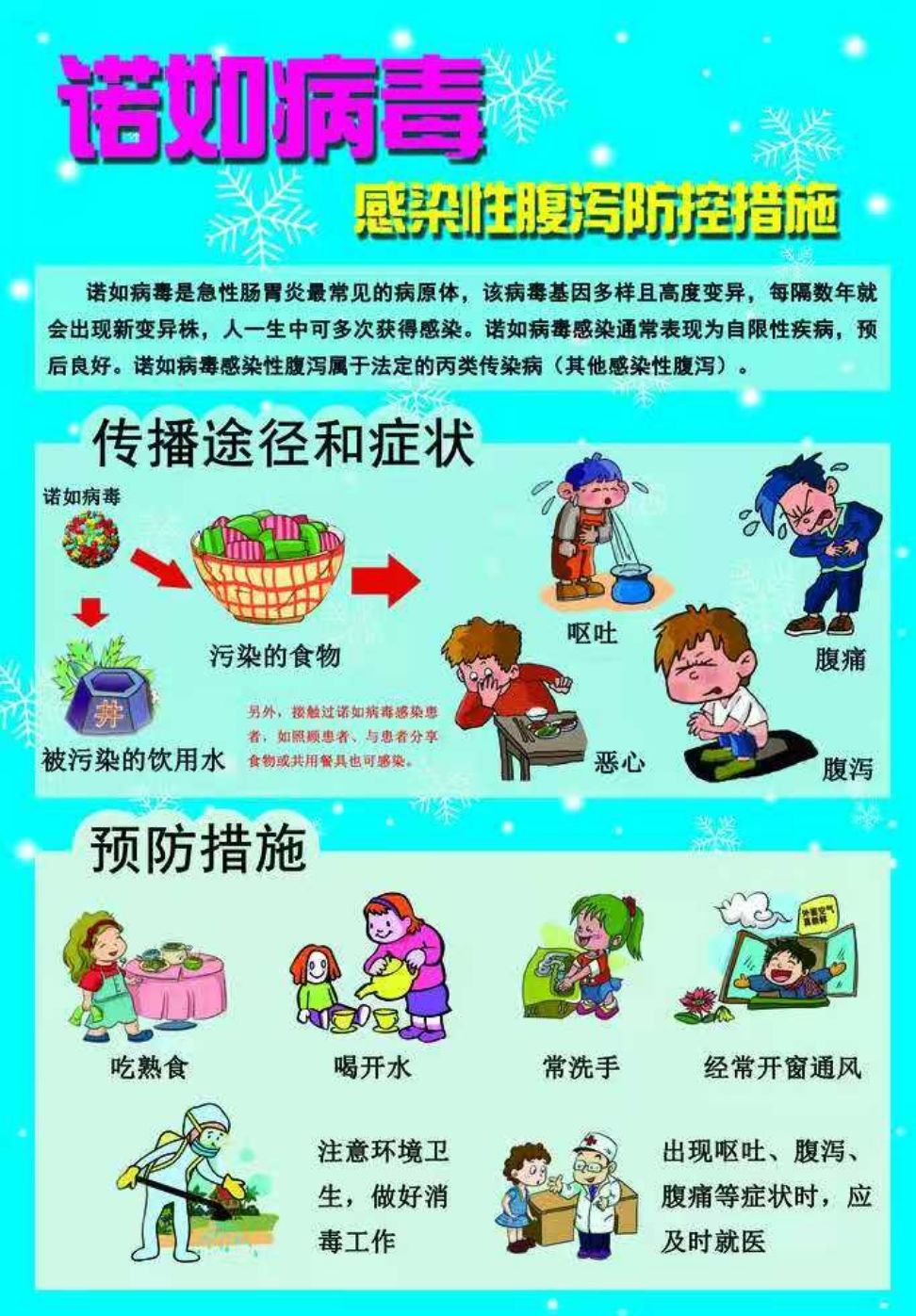 做好诺如防控工作的通知：孩子一岁多症状与我相似