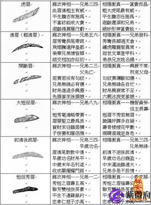 眉毛短粗的人属贵气型，注定大富大贵